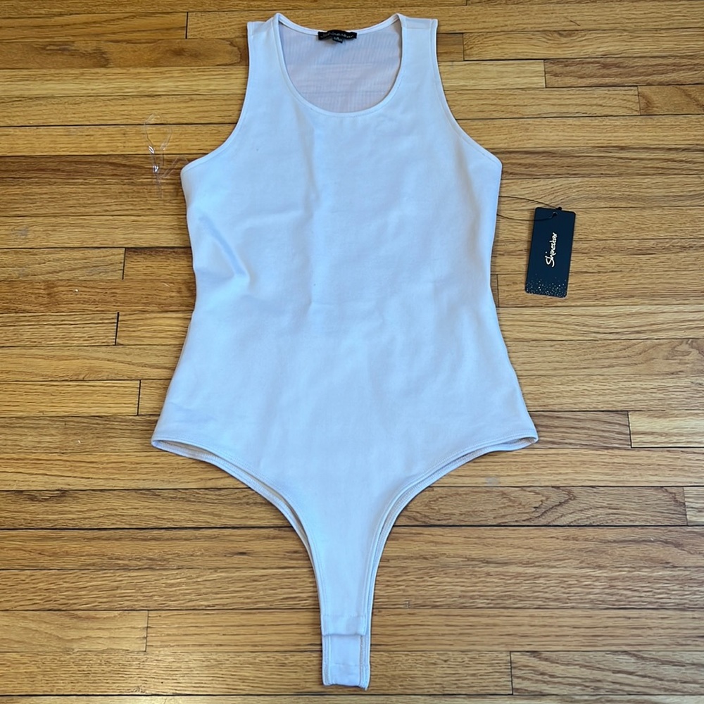 NWT Light Pink Body Suit ShineStar - Size Small